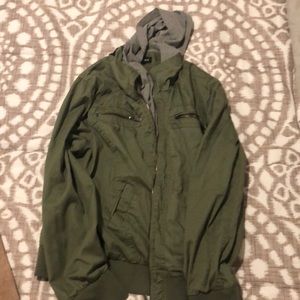 Torrid olive green jacket